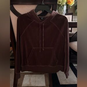 J. Crew Chocolate Brown Hoodie